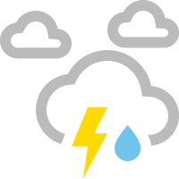 Isolated Showers And Thunderstorms